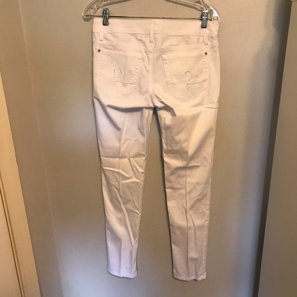 Lilly Pulitzer Worth Skinny White Pants - Picture 7 of 8